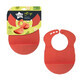 Babero Roll &amp;amp; Go, + 6 meses, rojo, 1 pieza, Tommee Tippee