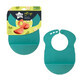 Babero Roll &amp;amp; Go, + 6 meses, verde, 1 ud, Tommee Tippee