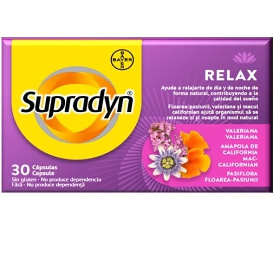 Supradyn Relax, 30 capsule, Bayer