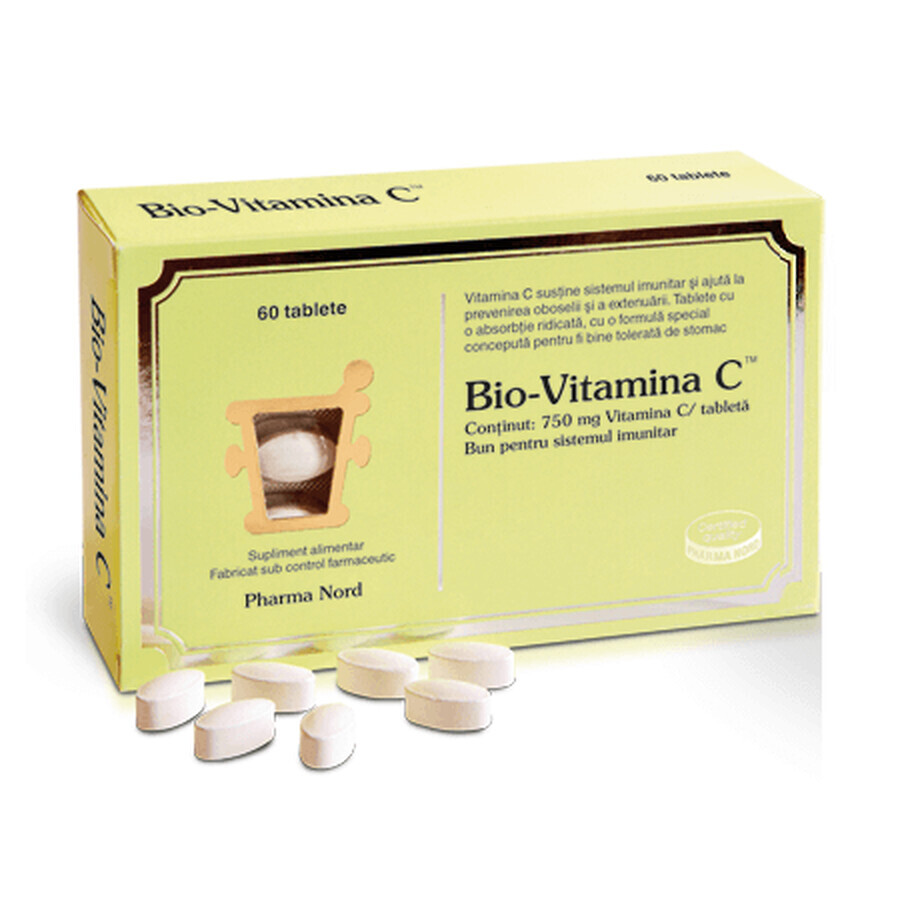 Bio-Vitamina C, 60 comprimidos, Pharma Nord