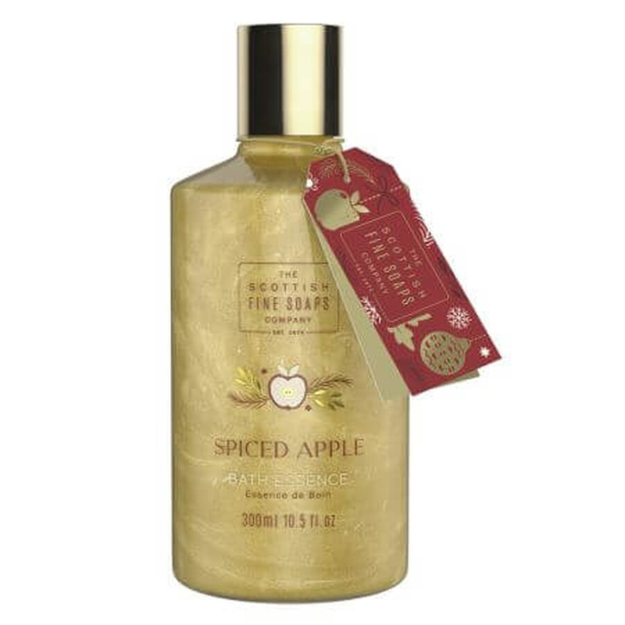 Esenta de baie Spiced Apple, 300 ml, Scottish Fine Soaps