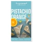 Organiczna biała czekolada z pistacjami i pomarańczą, 60 g, Benjamisimo