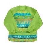 Multifunctional bib with long sleeves, Green Safari, 2-4 years, Green Sprouts