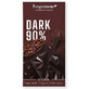 Chocolate negro 90% ecol&#243;gico, 60 g, Benjamissimo