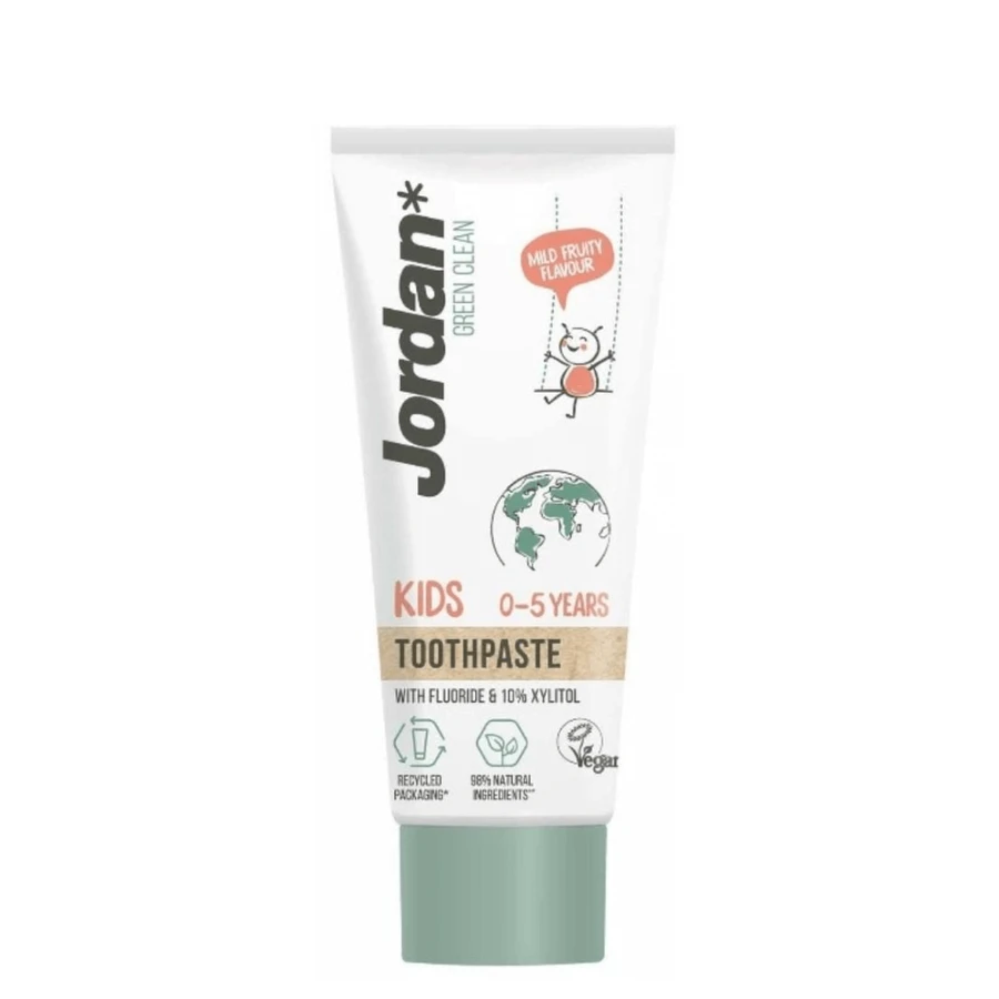 Pasta de dientes para niños Green Clean, 0-5 años, 50 ml, Jordania