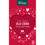 Set Kneipp Din inimă pentru tine, săruri de baie, 3 x 60 g