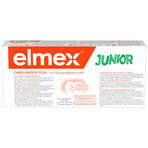 Elmex Caries Protection Junior, pasta dentífrica para niños, 6-12 años, 2 x 75 ml