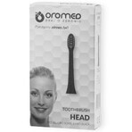 Oromed, puntas de recambio para el cepillo de dientes Oro-Sonic X Pro, negro, 2 piezas