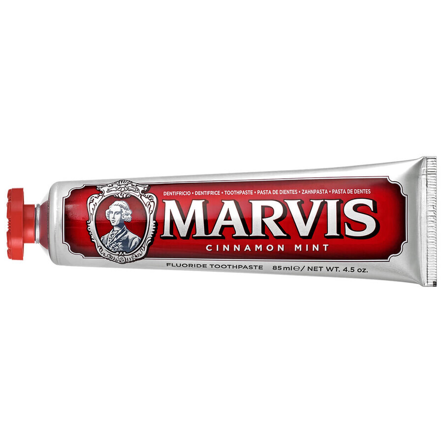 Marvis Cinnamon Mint Dentifrice à la cannelle et à la menthe 85 ml