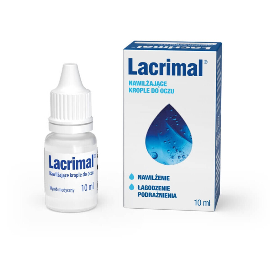 Lacrimal, collyre hydratant, 10 ml