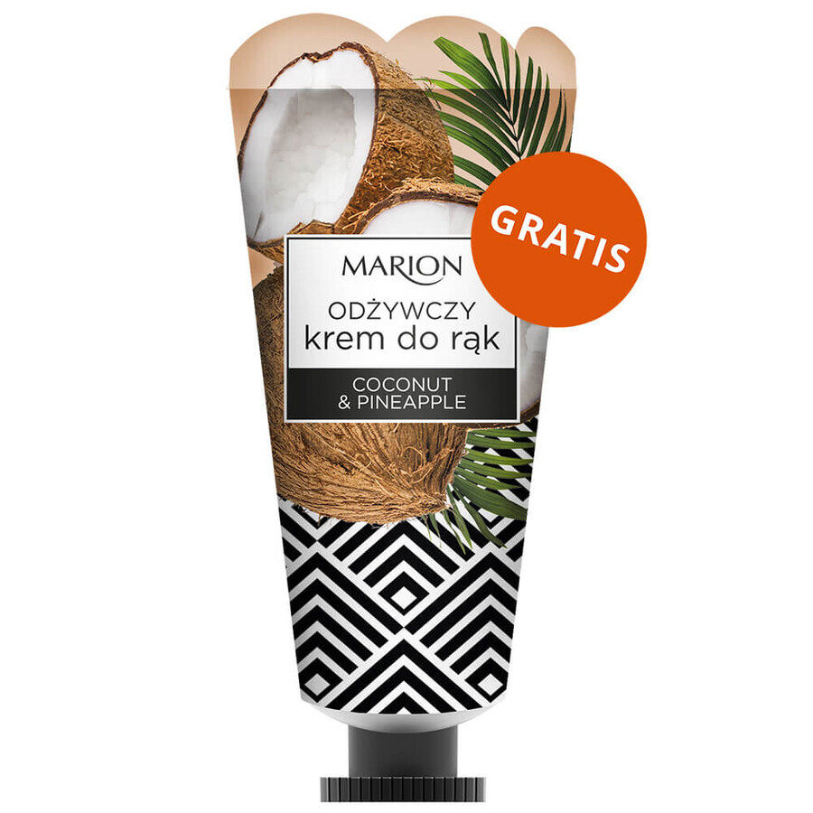 Marion Natura Silk spray de seda, 130 ml + crema de manos nutritiva con coco y piña, 50 ml gratis