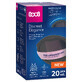 Lovi Discreet Elegance, discos absorbentes, antibacteriano, negro, 20 unidades