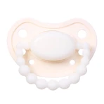 Luu Kids, chupete, posicionamiento, silicona, brilla en la oscuridad, American Cream Glow, 0-3 meses, 1 pieza