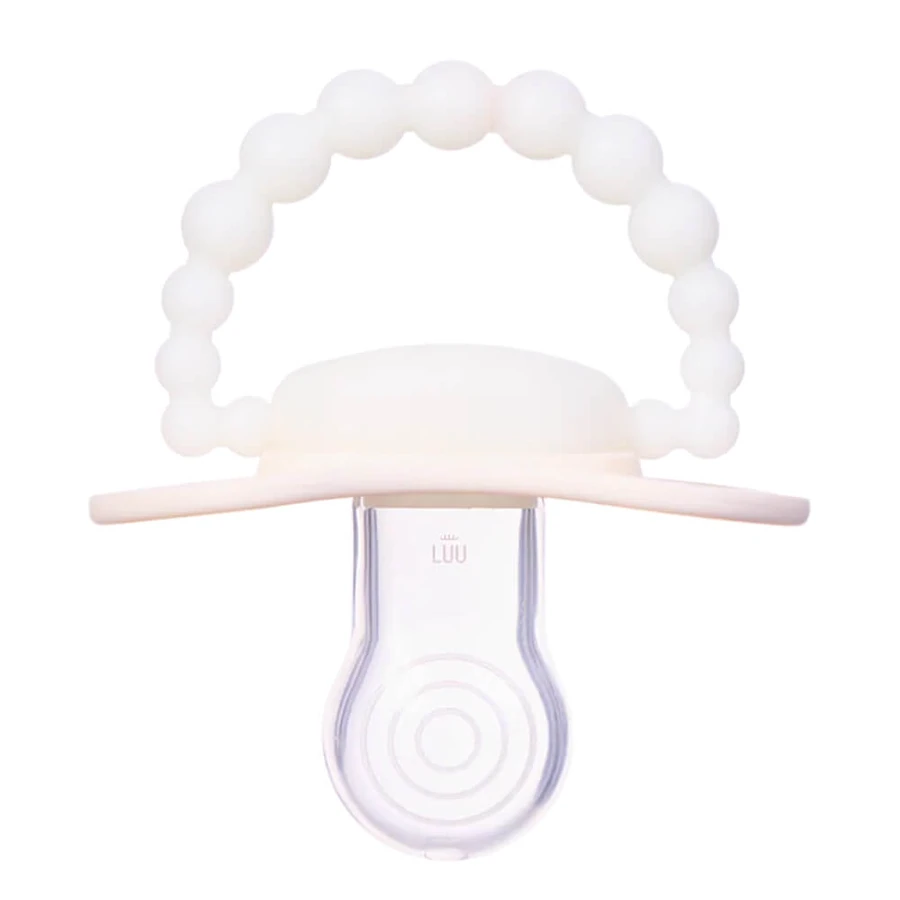 Luu Kids, chupete, posicionamiento, silicona, brilla en la oscuridad, American Cream Glow, 0-3 meses, 1 pieza