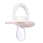 Luu Kids, chupete, posicionamiento, silicona, brilla en la oscuridad, American Cream Glow, 0-3 meses, 1 pieza