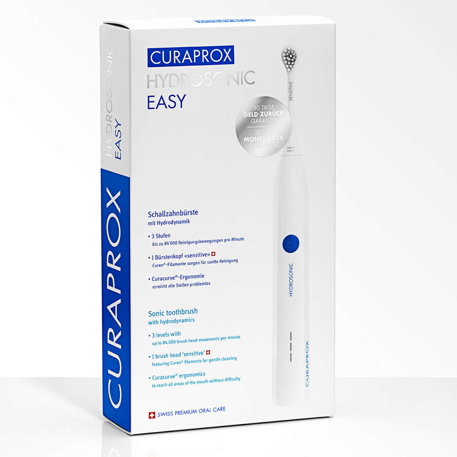 Curaprox Hydrosonic Easy, cepillo dental sónico, 1 ud.