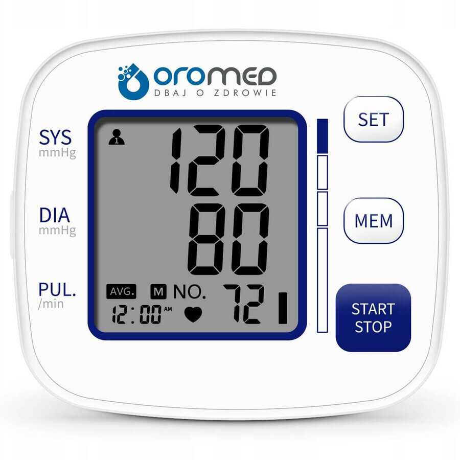 Oromed Oro-BP Smart, hand blood pressure monitor