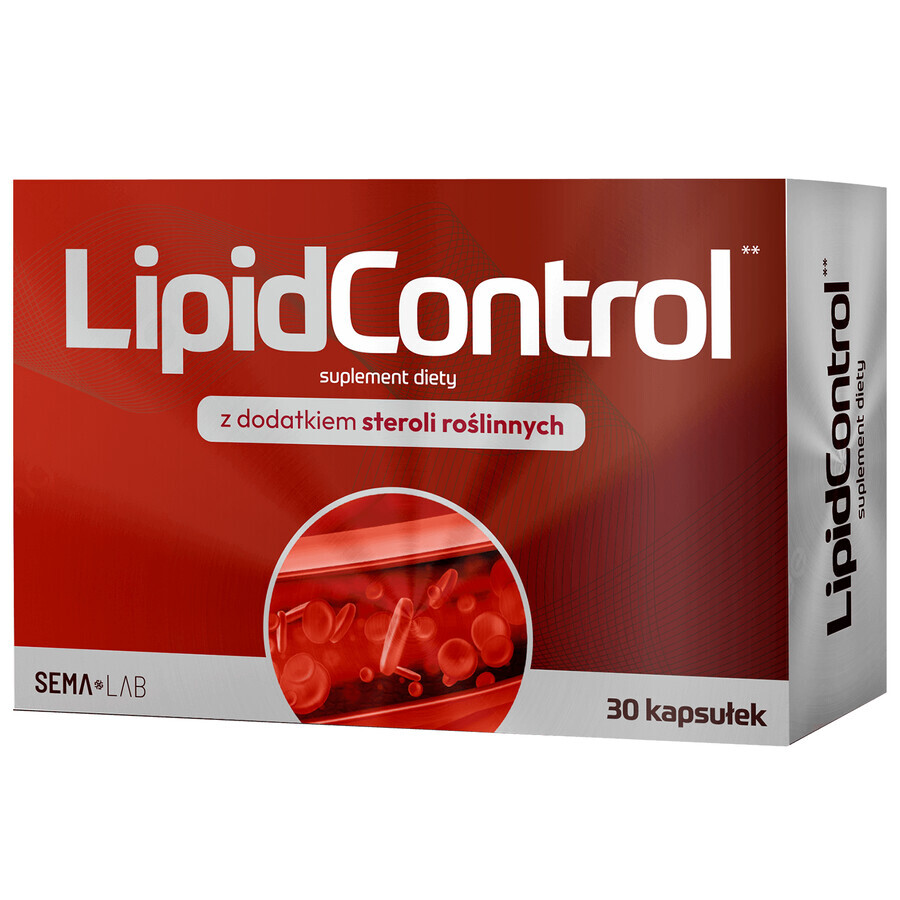 SEMA Lab LipidControl, 30 cápsulas