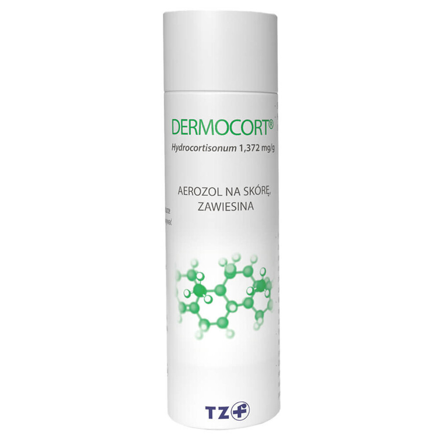 Dermocort 1,372 mg/g, suspensie, spray cutanat, 38,25 g