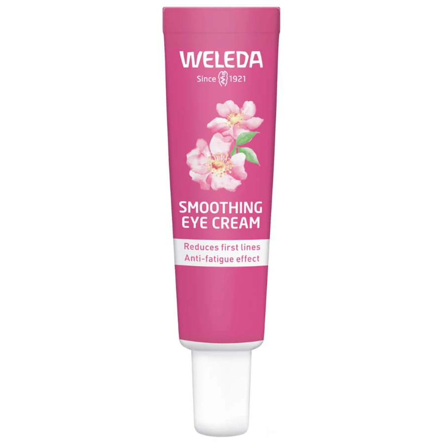 Weleda, gladmakende oogcrème met rozenbottel en witte thee, 12 ml