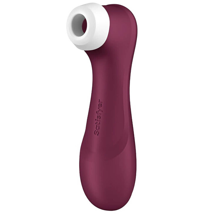 Satisfyer Pro 2 Generation 3 Connect App, App-gesteuerter, berührungslos vibrierender Klitoris-Massager, rot