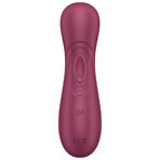 Satisfyer Pro 2 Generation 3 Connect App, App-gesteuerter, berührungslos vibrierender Klitoris-Massager, rot