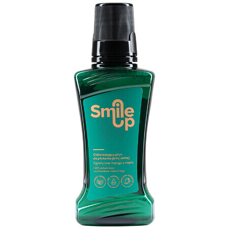 SmileUp enjuague bucal refrescante, mango exótico con menta, 250 ml