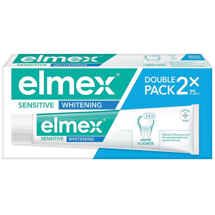 Elmex Dentífrico Blanqueador Sensible 2 x 75 ml