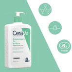 CeraVe gel limpiador con ceramidas, piel normal y grasa, 1000 ml