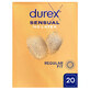 Durex Sensual No Latex, preservativos sin l&#225;tex, 20 unidades