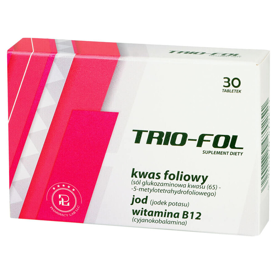 Trio-Fol, 30 tablets