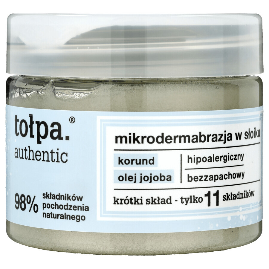 Tolpa Authentic, microdermabrasie in een potje, 65 g