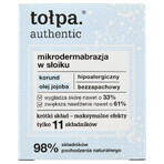 Tolpa Authentic, microdermabrasie in een potje, 65 g