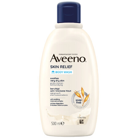 Aveeno Skin Relief, gel de duș hidratant pentru corp, 500 ml