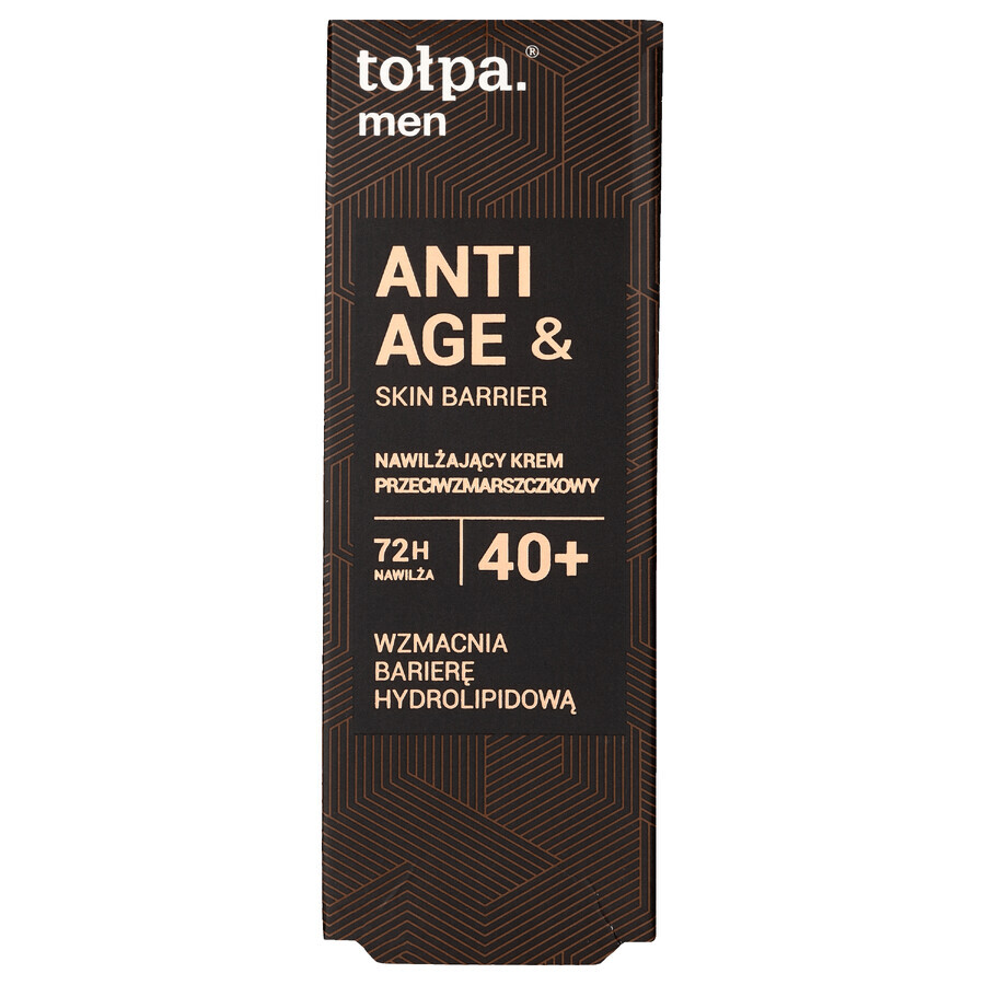 Tolpa Men Anti Age & Skin Barrier Anti-Wrinkle Moisturiser 40+, 50 ml