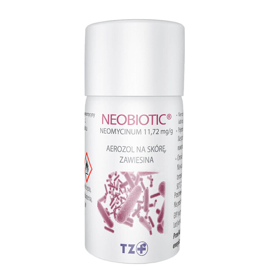 Neobioticum 11,72 mg/g, suspensie, cutane spray, 16 g