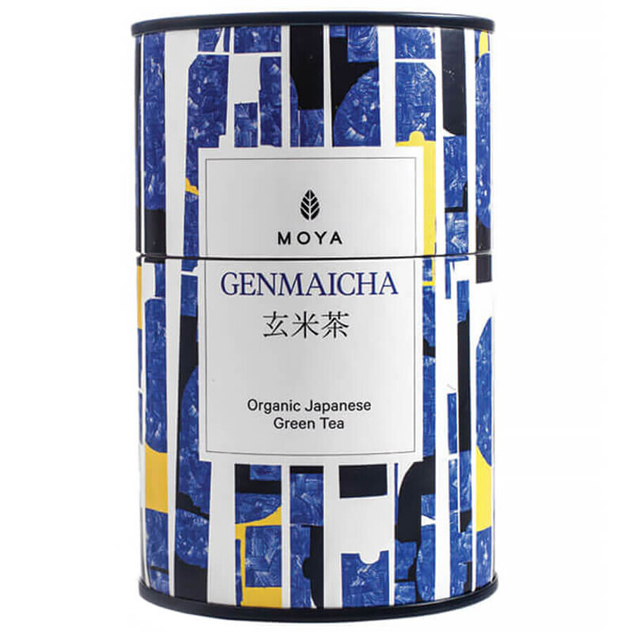 Moya Genmaicha, té verde japonés ecológico, 60 g