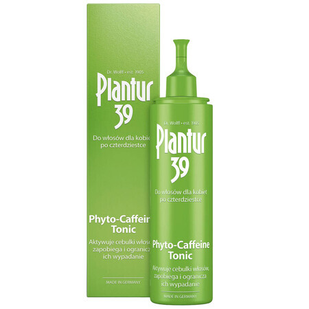 Plantur 39 Fito-cafeína, tónico estimulante del crecimiento capilar, 200 ml