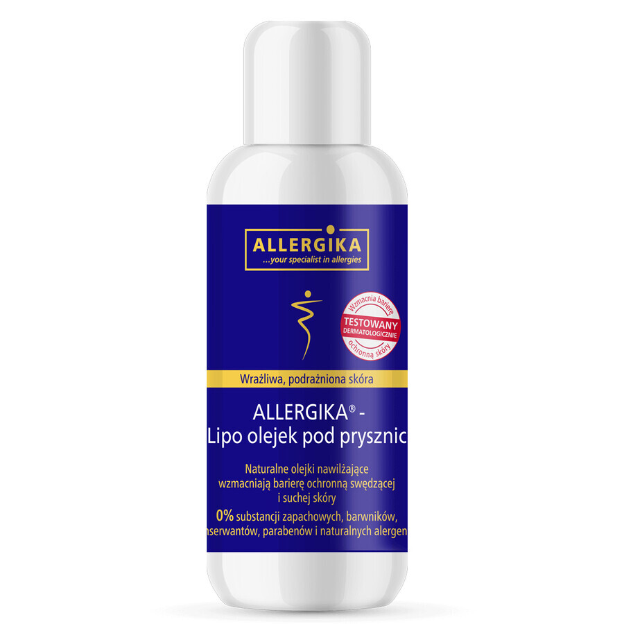 Allergisch, lipodouche olie, 200 ml