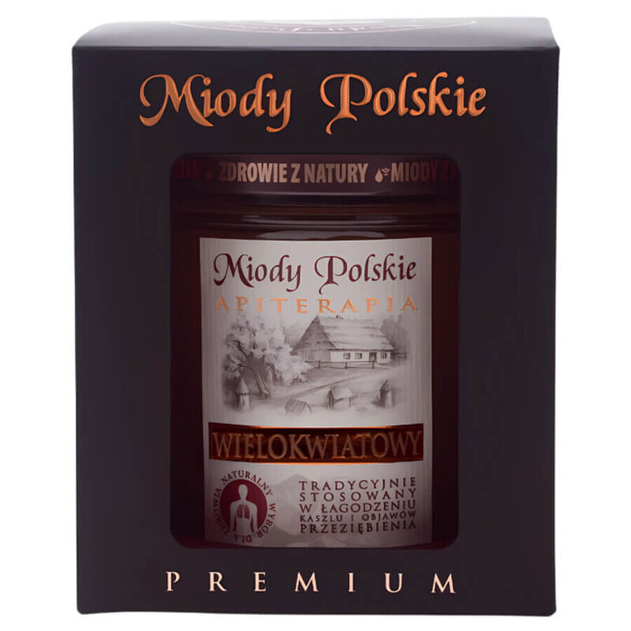 Miody Polskie, premium multiflower honey, 400 g