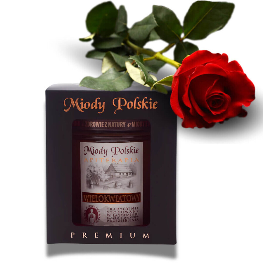 Miody Polskie, premium multiflower honey, 400 g