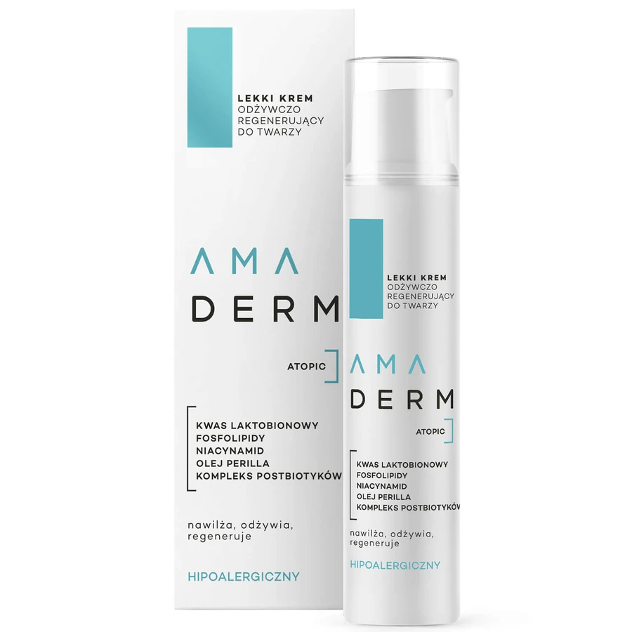 Amaderm Atopic, crema ligera nutritiva y regeneradora, 50 ml