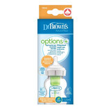 PP Optins Plus Botella de cuello ancho 150 ml, Dr Browns