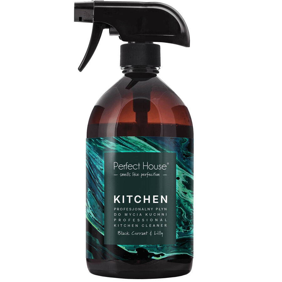 Perfect House Kitchen, kitchen cleaning liquid, 500 ml + professional degreasing liquid 100 ml free of charge