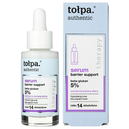 Tolpa Authentic, ser terapeutic pentru susținerea barierei, 30 ml