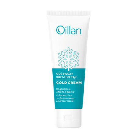 Cold Cream Oillan, crema de manos nutritiva, 50 ml