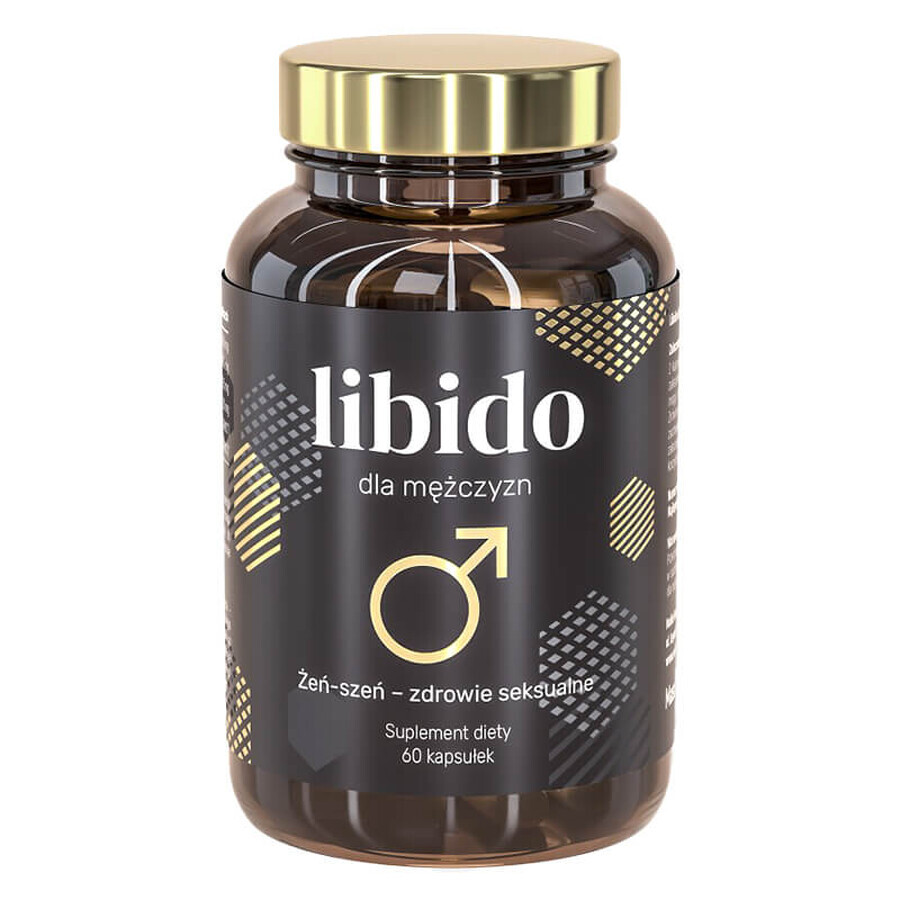 Noble Health Libido para hombres, 60 cápsulas