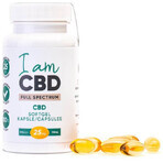 Io sono CBD CBD a spettro completo 750 mg 30 capsule