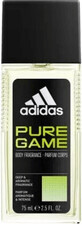 Adidas Pure Game desodorante perfumado de vidrio para hombre 75 ml