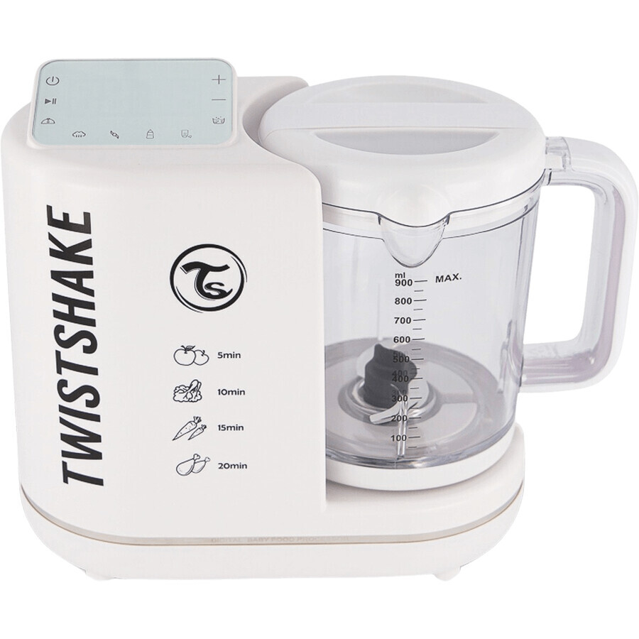 Robot de cocina Twistshake 6en1 Blanco